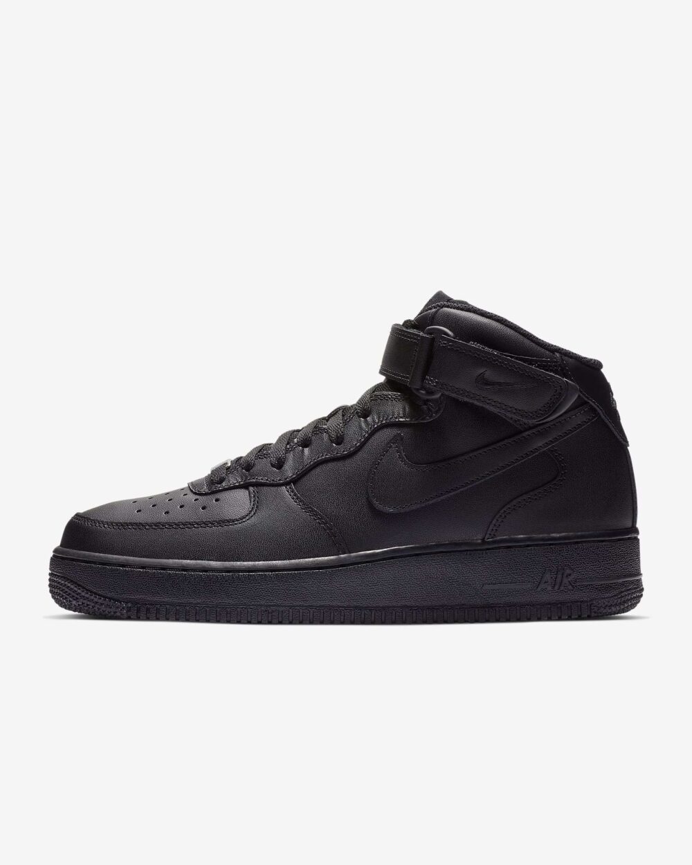 AIR+FORCE+1+MID+'07 Nike Air Force 1 High 'Black'