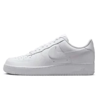 white Nike Air Force 1 low