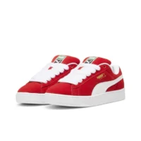 Red Puma Suede