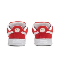 Red Puma Suede