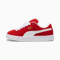 Red Puma Suede
