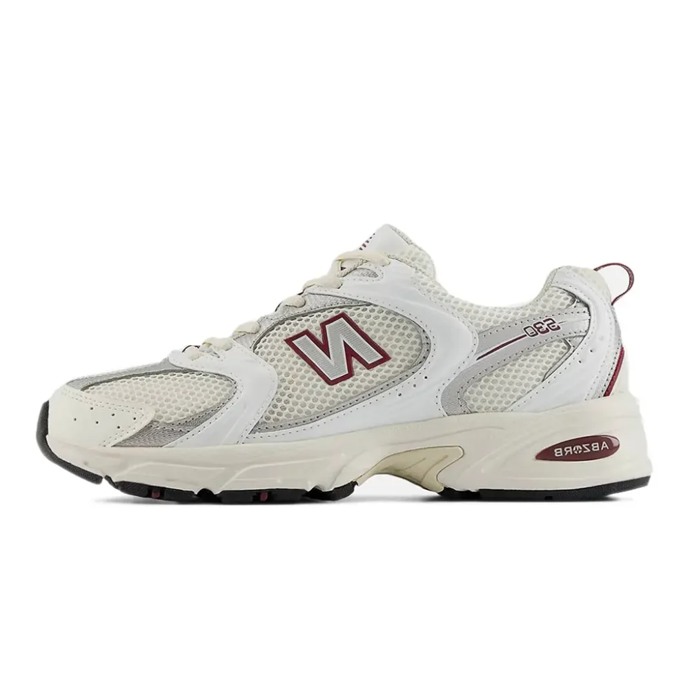 New Balance 530 Sea Salt Red sneakers available in Rwanda