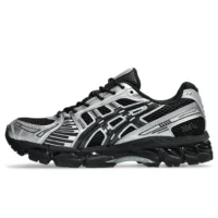 asics gel kayano black pure silver