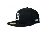 Boston Black & White Cap