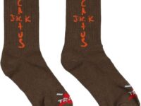 Travis chocolate Socks streetwear fashion in Rwanda