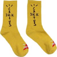 Travis Yellow Socks streetwear fashion in Rwanda