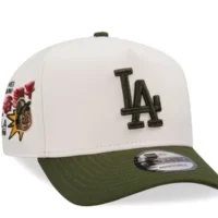 Los Angeles Dodgers Olive White Cap