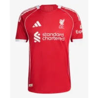 Liverpool Home Jersey 2025/26 Official Nike Kit