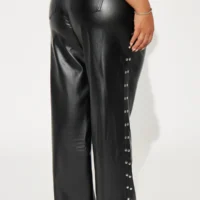 09-18-24_S3_15_BFN8235HSTTT_Black_TK_AC_15-22-11_PLUS_44646_PXF Studded Faux Leather Pants – Black High Street Women’s Trousers