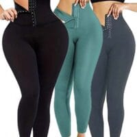 Waist Trainer Leggings for Women – High Waist Compression Shapewear Yoga Pants