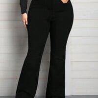 CURVE Women’s Stretch Flared Pants – Comfort & Chic Style