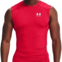 Under Armour Men’s HeatGear compression shirt black performance sportswear Rwanda