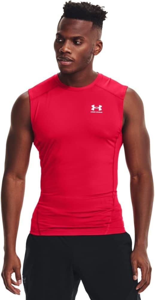 Under Armour Men’s HeatGear compression shirt black performance sportswear Rwanda