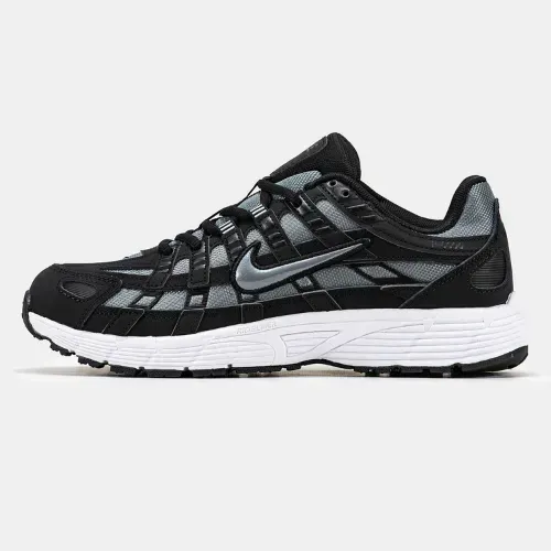 krosivky-nike-p-6000-black-grey-white-11523645226476 Nike P-6000 retro running sneakers in mesh and leather overlays