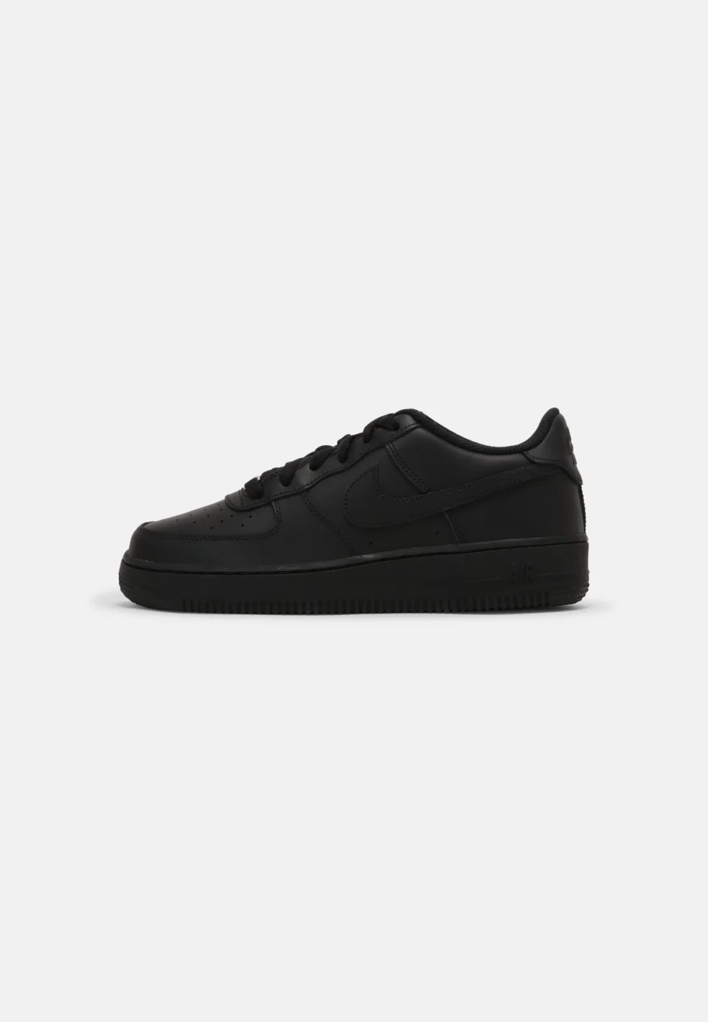 Nike Air Force 1 Black – All-Black Leather Sneakers